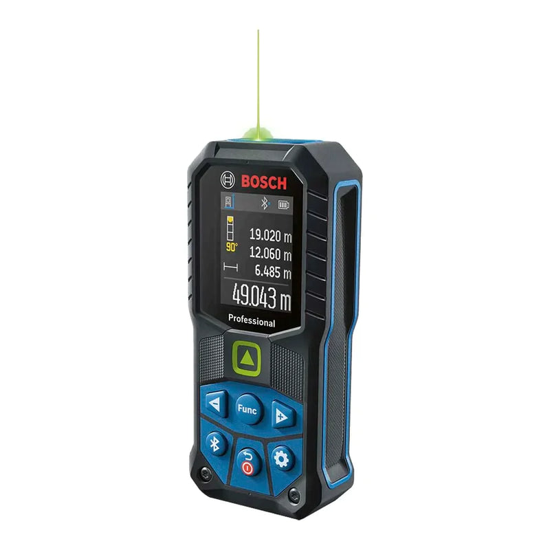 Trena laser verde Bosch GLM 50-27 CG com Bluetooth