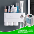 Porta Escova Dental Automático + Porta Papel Grátis - COMPRE 1 LEVE 2