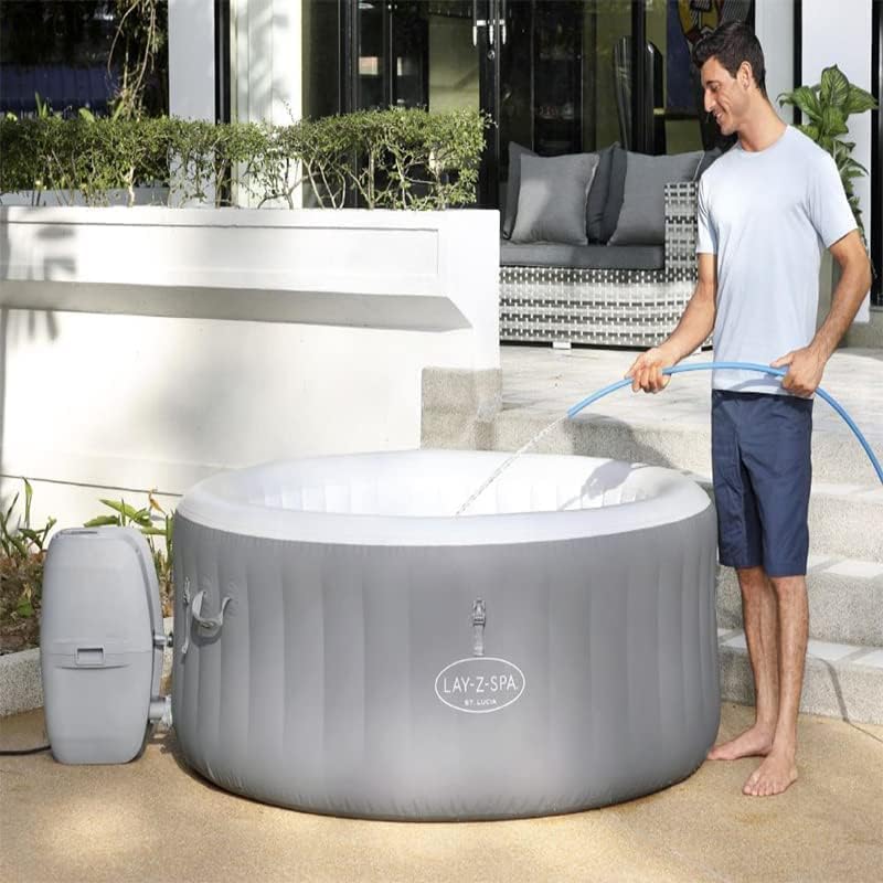 Spa Portátil Inflável Para Até 7 Pessoas com Aquecimento Automático + Bomba Bivolt