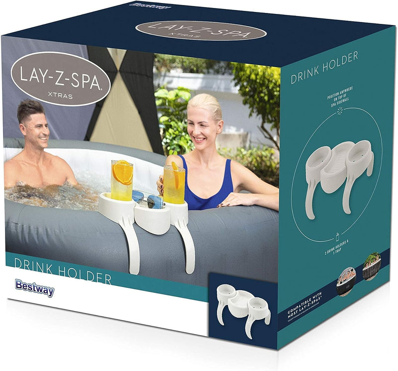 (PROMOÇÃO RELÂMPAGO) Porta Copos Porta Óculos Para Spa Ofurô Lay-z-Spa