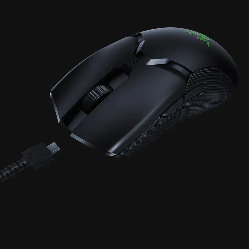 Razer Viper Ultimate Hyperspeed Sem Fio + Base de carregamento RGB Sensor óptico 20K DPI