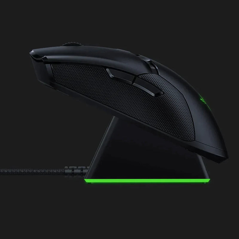 Razer Viper Ultimate Hyperspeed Sem Fio + Base de carregamento RGB Sensor óptico 20K DPI