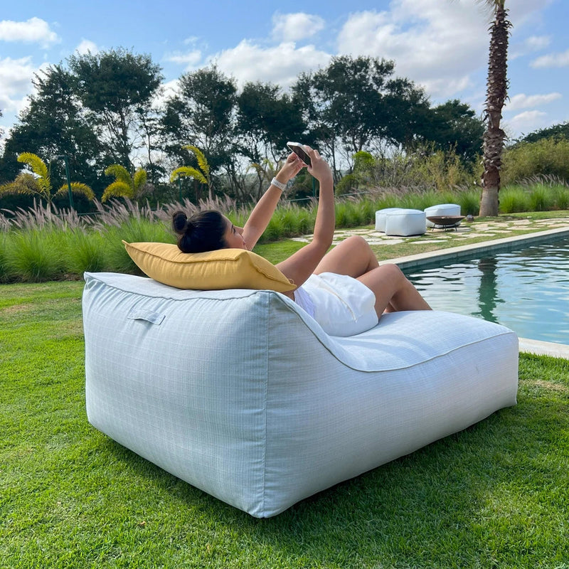 Chaise Duo - Puff de Jardim