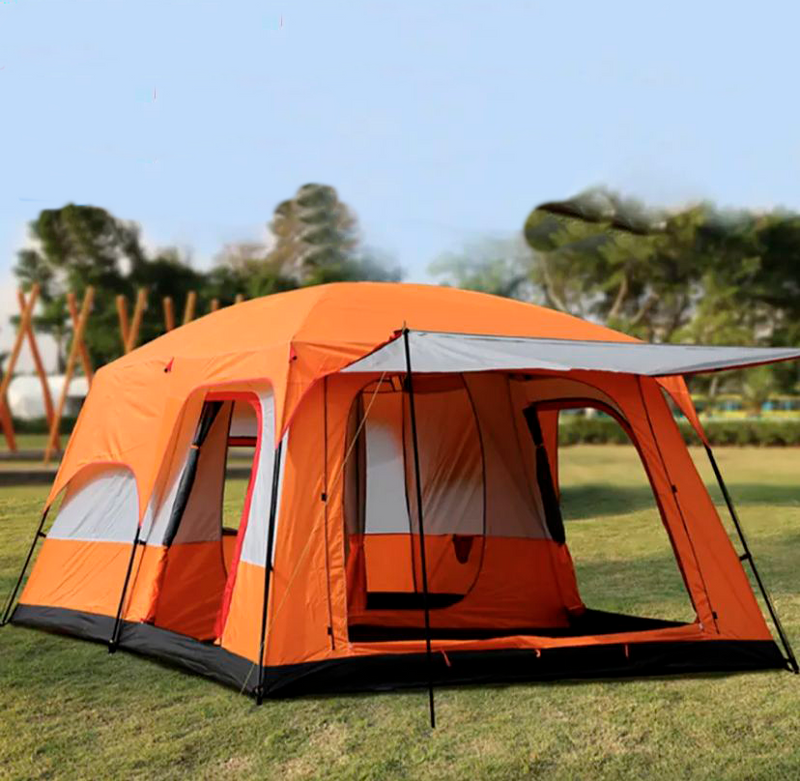 Cabana para acampamentos extremamente prática