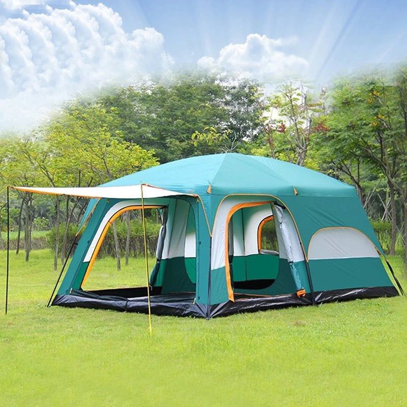 Cabana para acampamentos extremamente prática