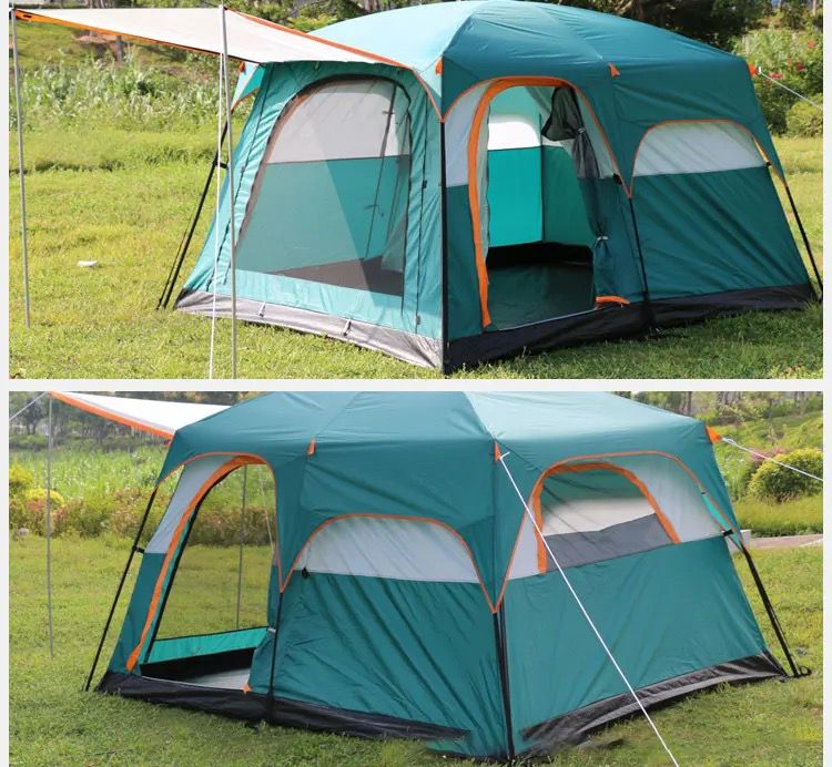 Cabana para acampamentos extremamente prática