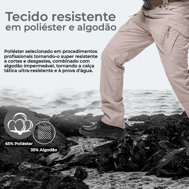 [QUEIMA DE ESTOQUE] Calça Tática Militar Ultra Resistente Impermeável - Sheppard